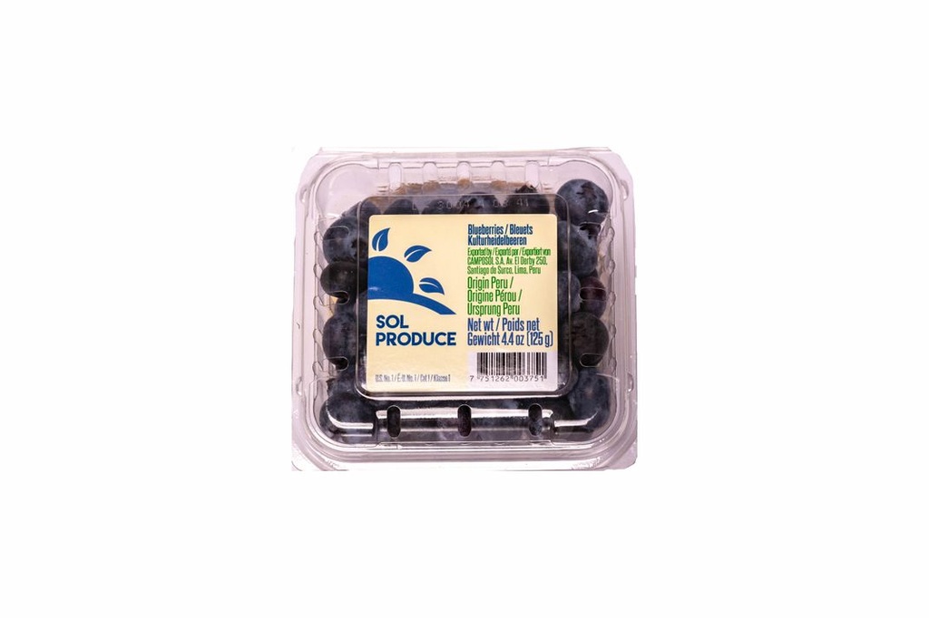 Blue Berries 125g Pack