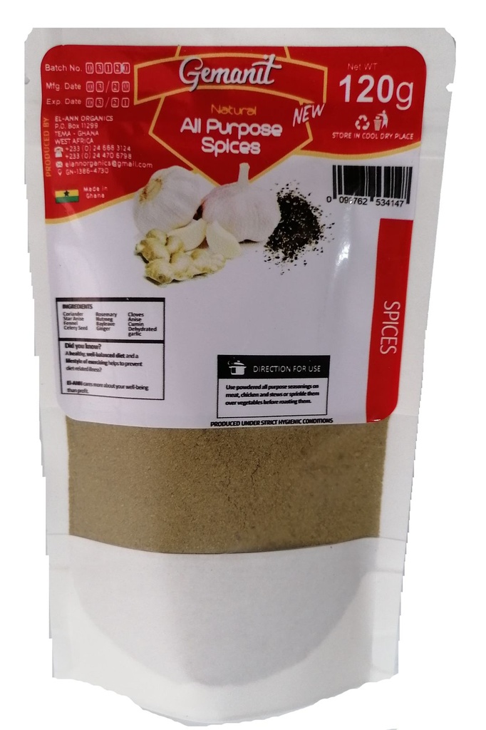 Gemanit All Purpose Spices 120g 