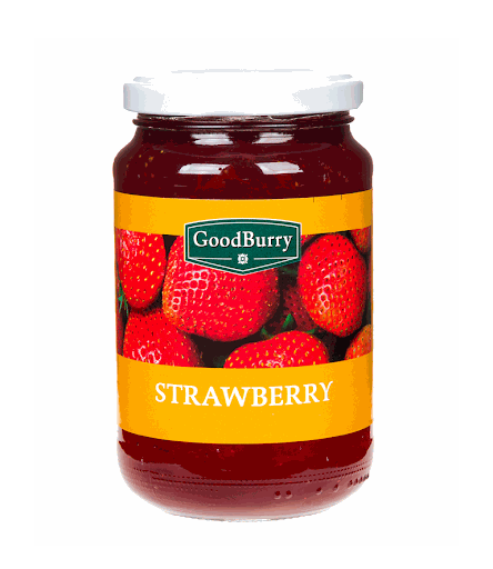 GoodBurry Strawberry Jam 450g 