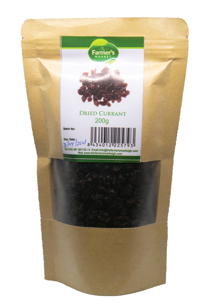 TFM Dried Currant 200g