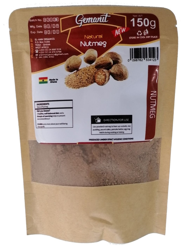 Gemanit Nutmeg Powder 150g