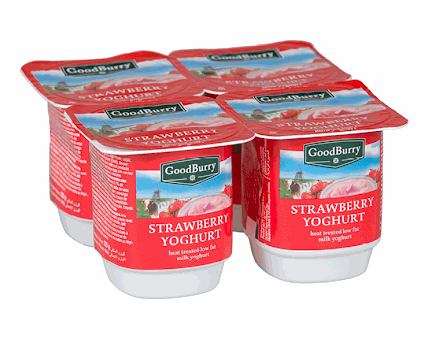 GoodBurry Strawberry Yoghurt 4x