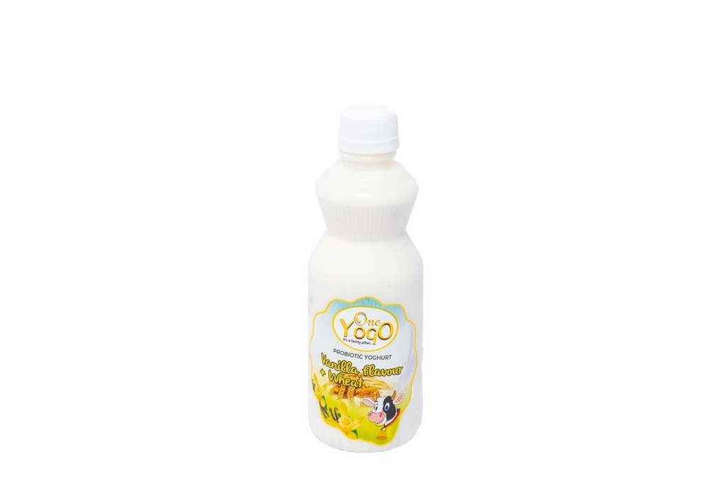 One Yogo Vanilla & Wheat Yoghurt 330ml