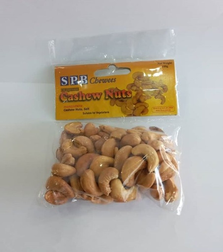 SPB Whole Cashew Nuts 100g 