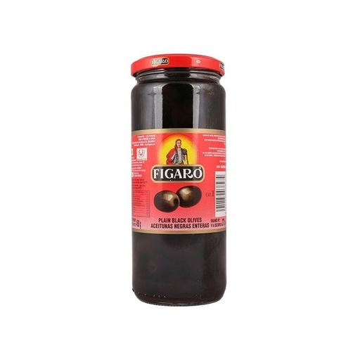 Figaro Pitted Black Olives 340g