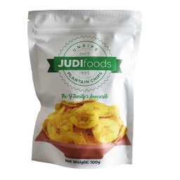 Judi Plantain Chips Unripe 100g